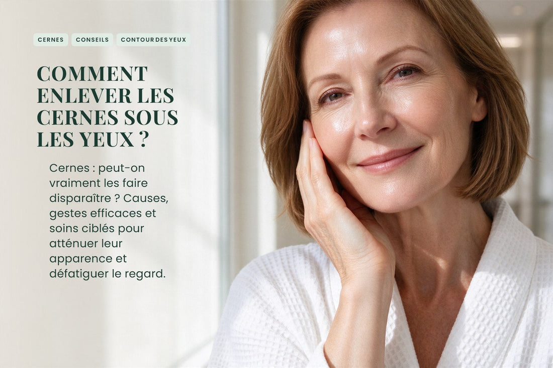 Comment enlever les cernes sous les yeux ?