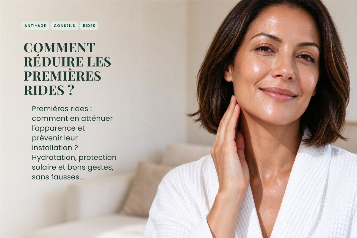 Comment réduire les premières rides ?