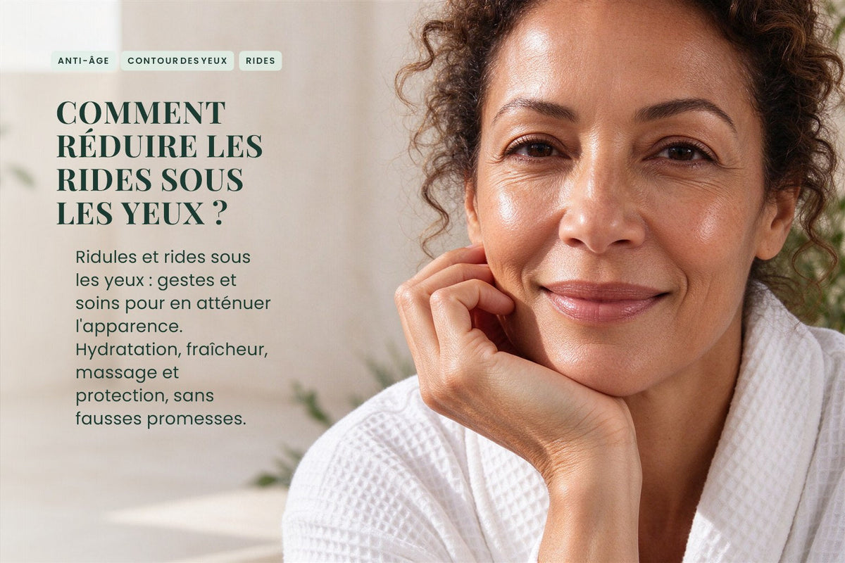 Comment réduire les rides sous les yeux ?