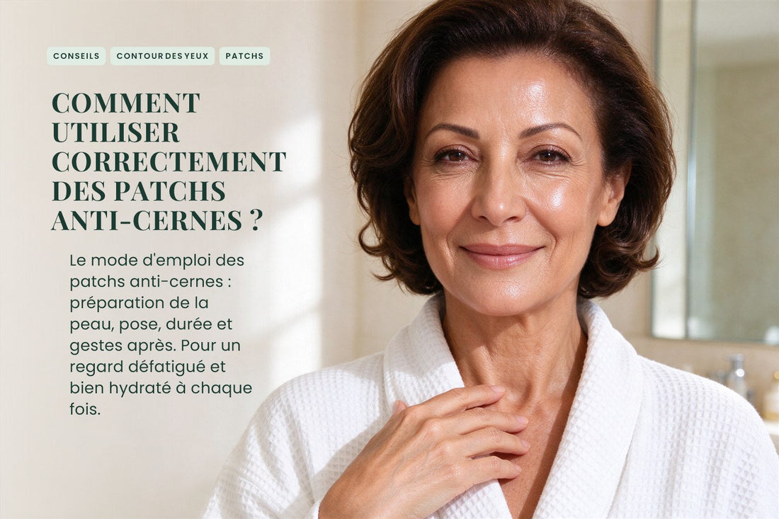Comment utiliser correctement des patchs anti-cernes ?