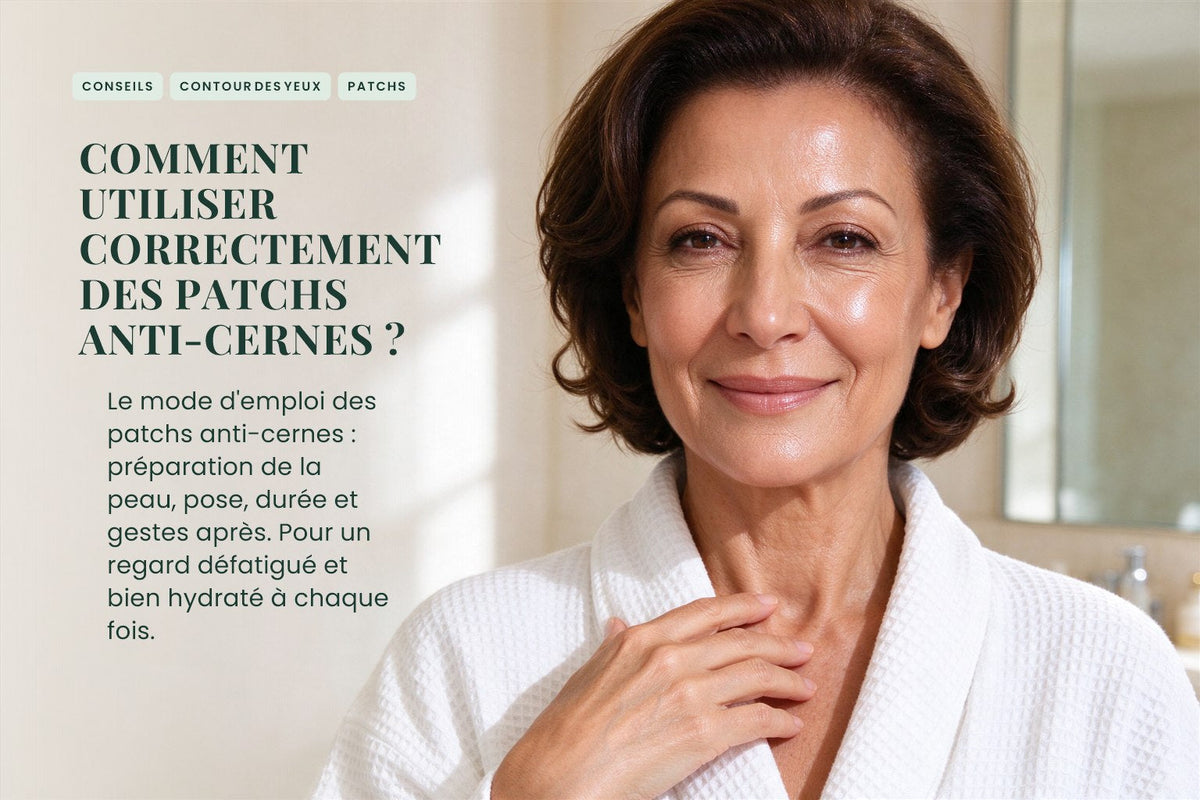 Comment utiliser correctement des patchs anti-cernes ?