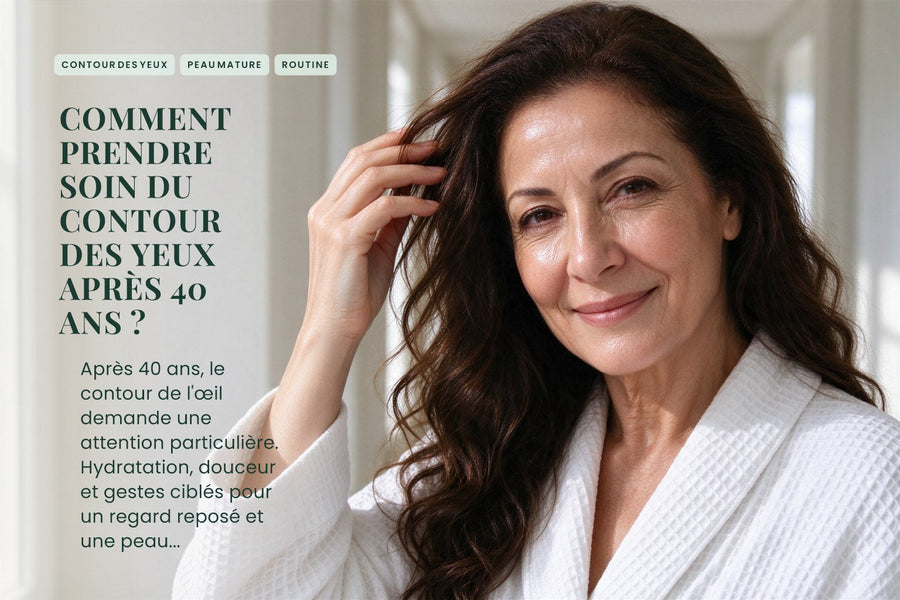Comment prendre soin du contour des yeux après 40 ans ?
