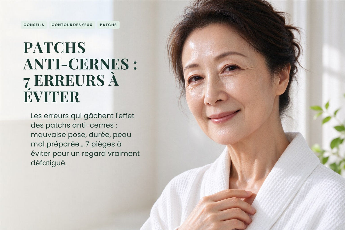 Patchs anti-cernes : 7 erreurs à éviter