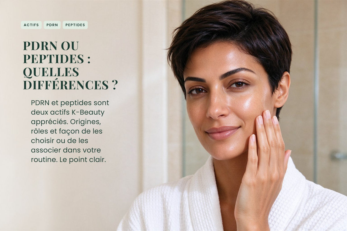 PDRN ou peptides : quelles différences ?