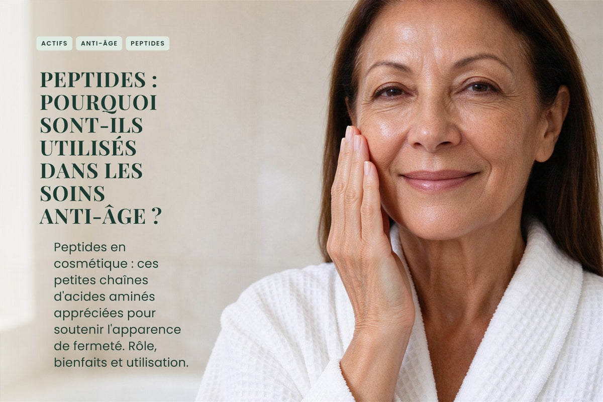 Peptides : pourquoi sont-ils utilisés dans les soins anti-âge ?