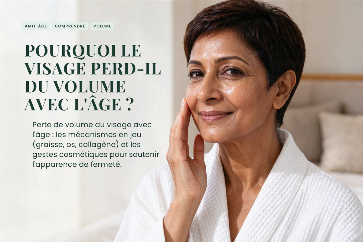 Pourquoi le visage perd-il du volume avec l'âge ?