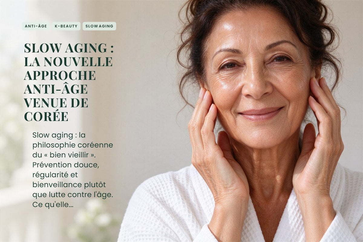 Slow aging : la nouvelle approche anti-âge venue de Corée