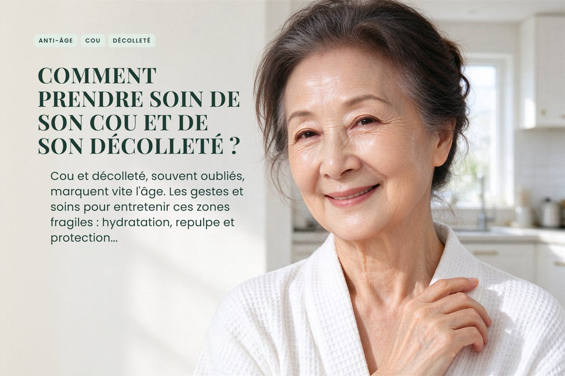 Comment prendre soin de son cou et de son décolleté ?