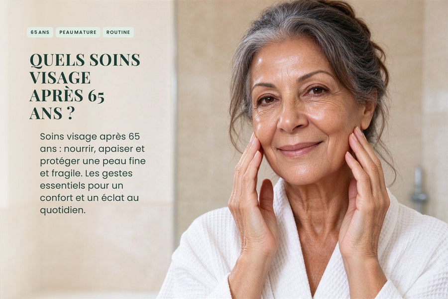 Quels soins visage après 65 ans ?