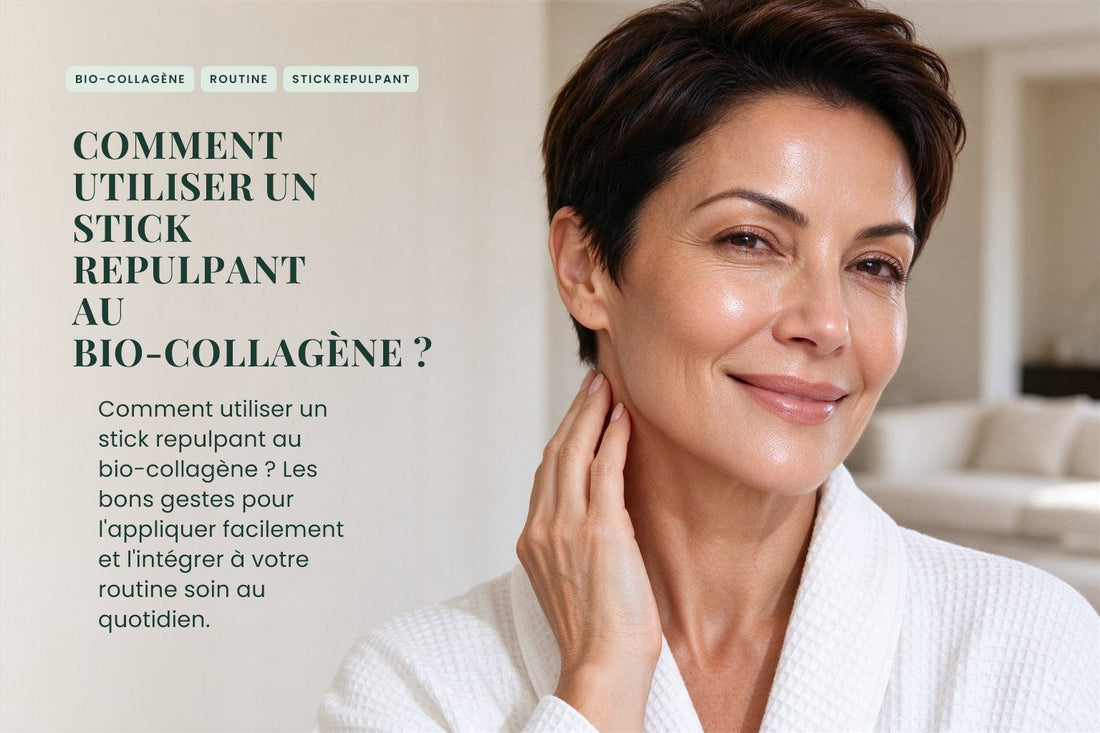 Comment utiliser un stick repulpant au bio-collagène ?