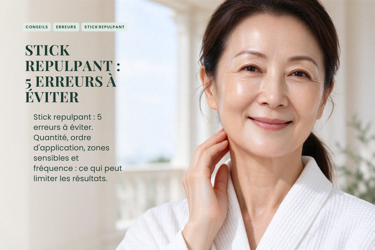 Stick repulpant : 5 erreurs à éviter