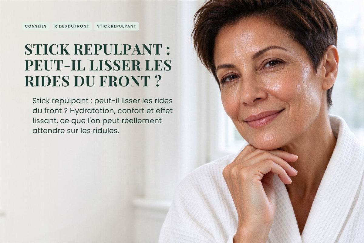 Stick repulpant : peut-il lisser les rides du front ?