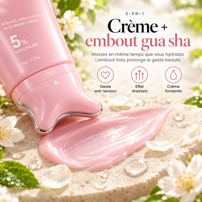 2-en-1 : crème + embout gua sha